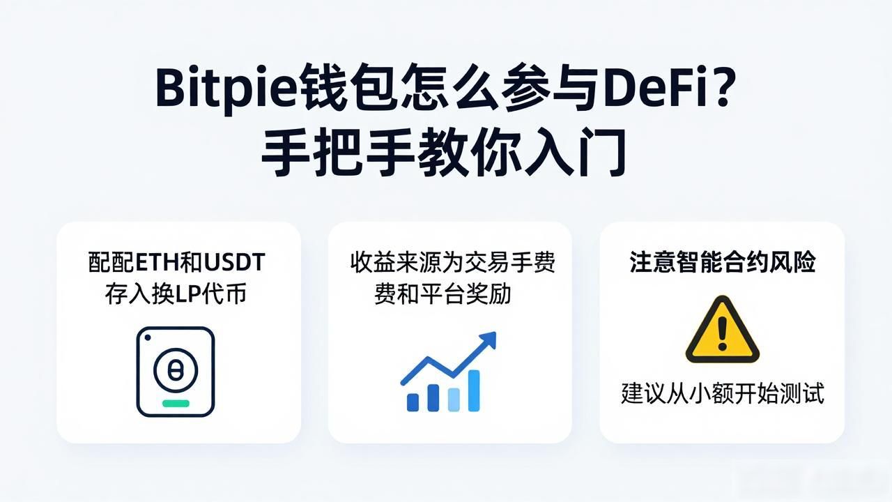 Bitpie钱包参与DeFi_如何通过Bitpie钱包参与去中心化金融（DeFi）项目_Bitpie钱包流动性挖矿