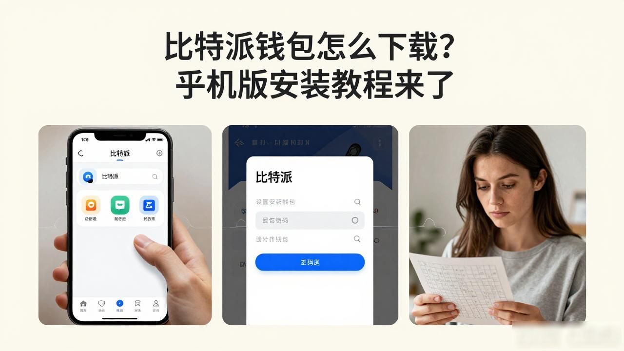 了解比特派钱包手机版下载的操作流程_比特派钱包下载_比特派钱包创建新钱包