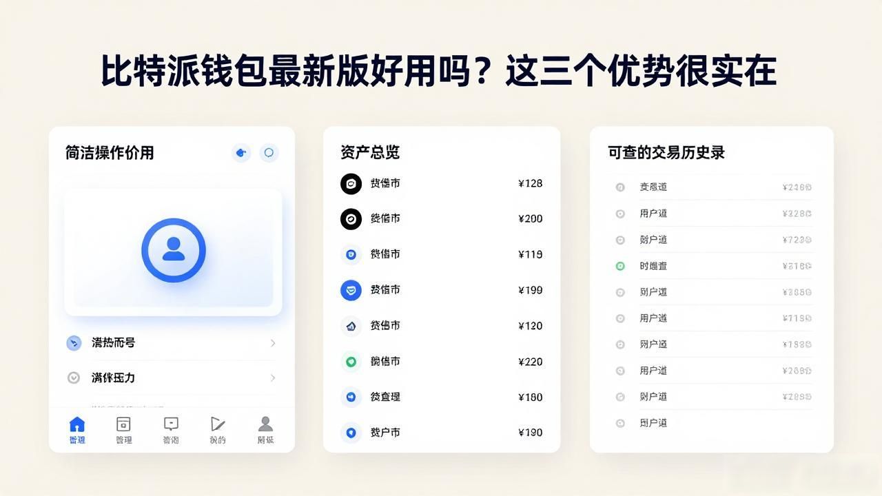 用户观点:比特派钱包APP最新版本的竞争优势_比特派钱包最新版本_比特派钱包的安全性