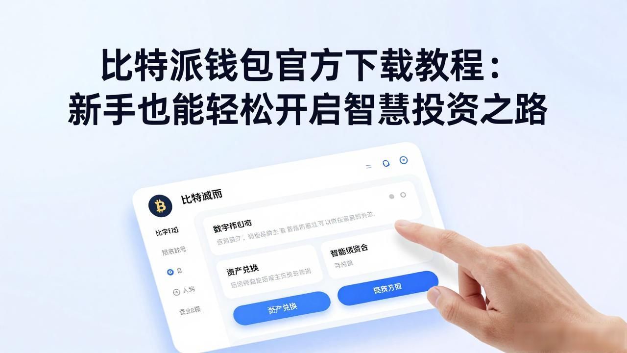 比特派钱包下载与使用方法_比特派钱包智能投资组合功能_如何通过比特派钱包app官方版下载实施智慧投资?