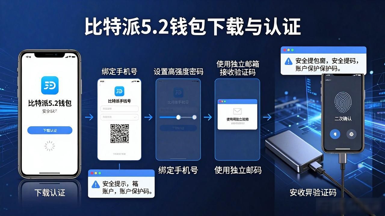 安全机制升级助记词备份_比特派钱包5.2版本下载与认证流程_如何进行比特派钱包5.2下载认证