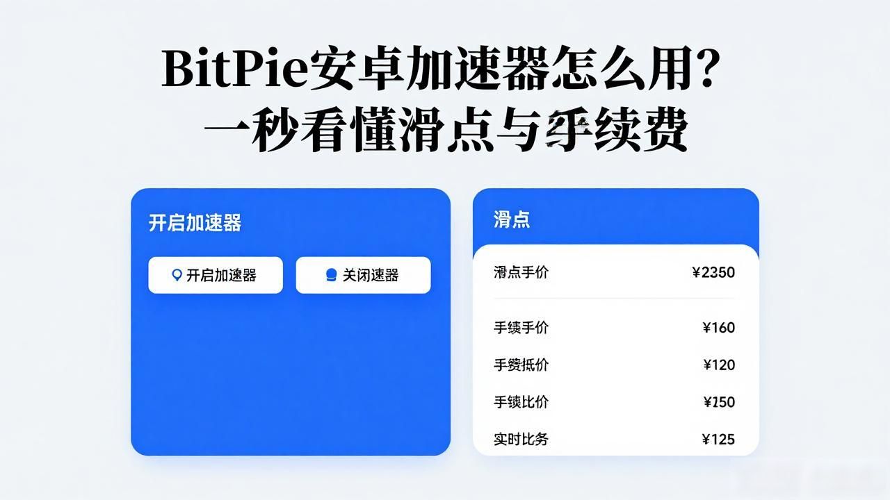 解析 BitPie 安卓版的交易加速器功能_BitPie安卓版交易加速器_加密货币交易加速技巧
