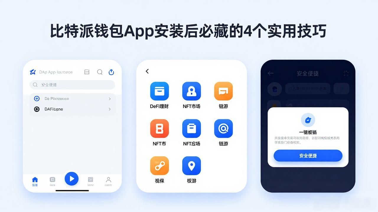 下载比特派钱包app后的隐藏功能介绍_内置DApp浏览器安全特性_比特派钱包助记词离线备份