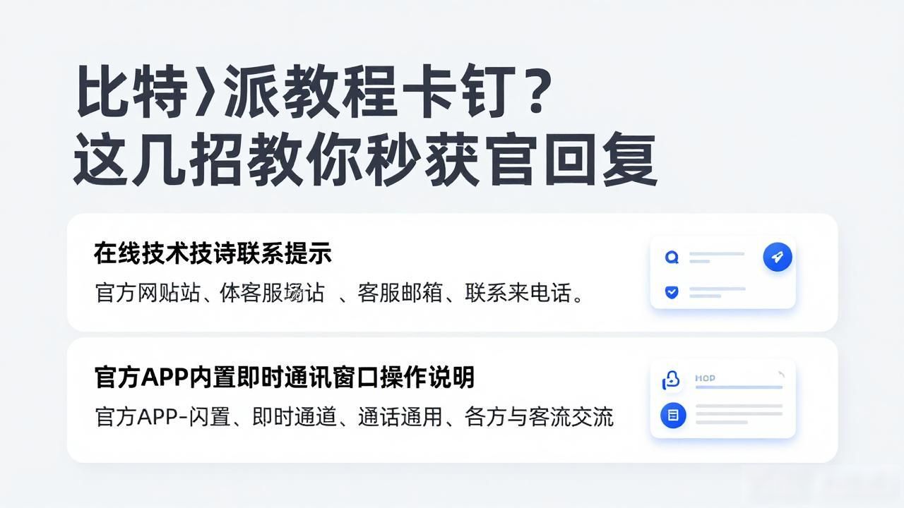 如何在比特派Bitpie使用教程中获得快速反馈_比特派App帮助与反馈使用技巧_比特派钱包错误代码查询