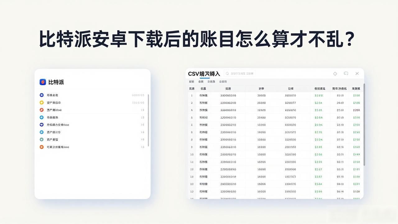 比特派安卓版记账_数字货币财务核算体系_如何在比特派安卓版下载中执行财务核算？