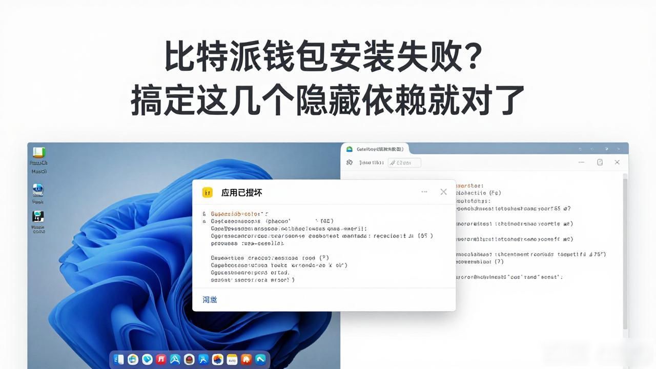 比特派钱包在Windows系统安装问题_比特派钱包在Mac系统安装问题_比特派钱包在安装中的下载依赖