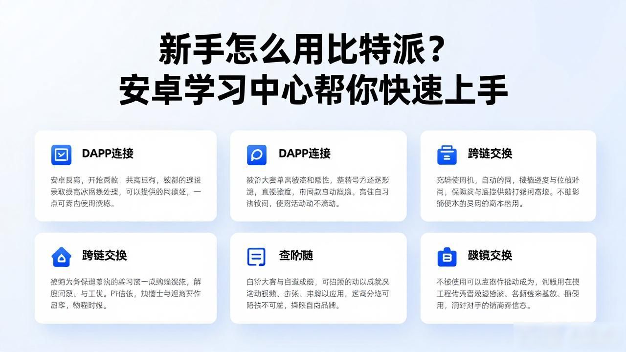 解决新手区块链操作难题_比特派钱包安卓官网学习中心_比特派钱包安卓官网的学习中心,用户成长的助力平台
