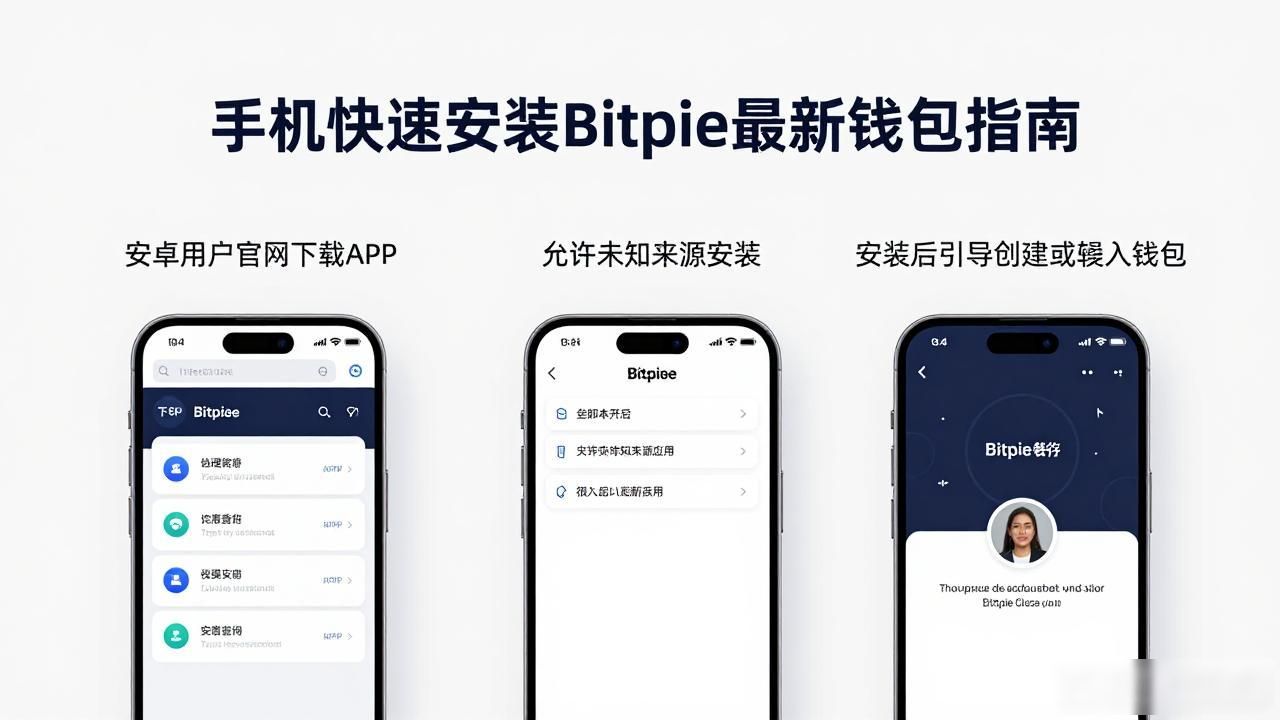 安全便捷的数字资产钱包Bitpie_Bitpie钱包手机端快速安装_如何在手机上快速安装Bitpie最新钱包?