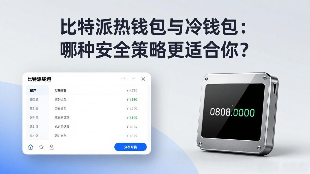 数字资产安全_比特派钱包和冷钱包的安全策略_比特派钱包冷钱包对比