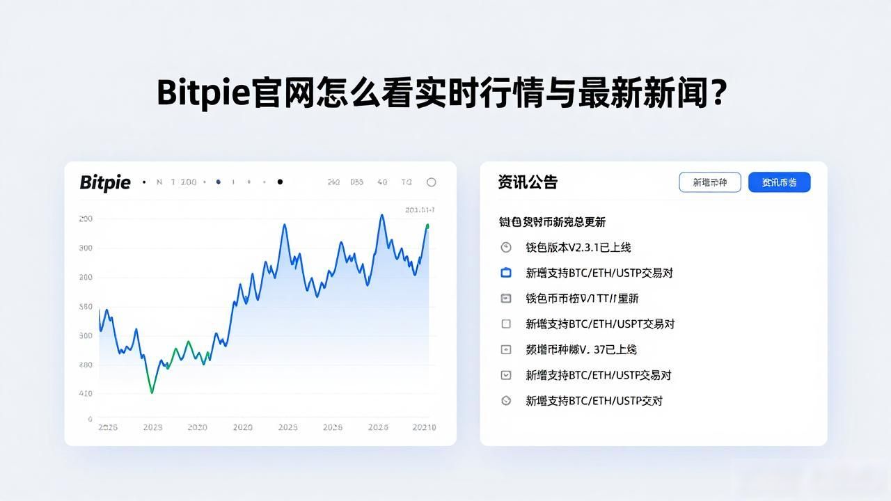 Bitpie钱包获取市场信息_Bitpie官网加密货币行情_如何在Bitpie官网中查看市场动态与新闻