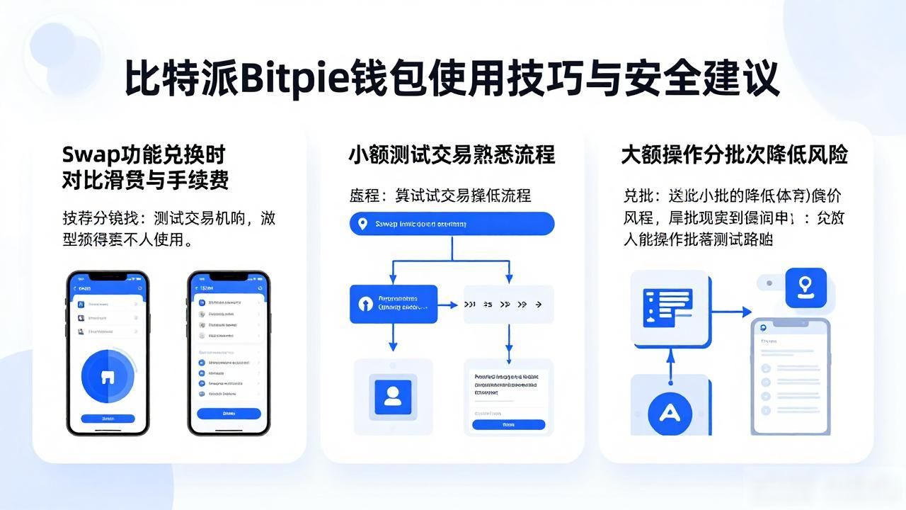 比特派Bitpie钱包安全操作指南_比特派Bitpie钱包app的产品使用技巧与建议_比特派Bitpie钱包代币兑换技巧