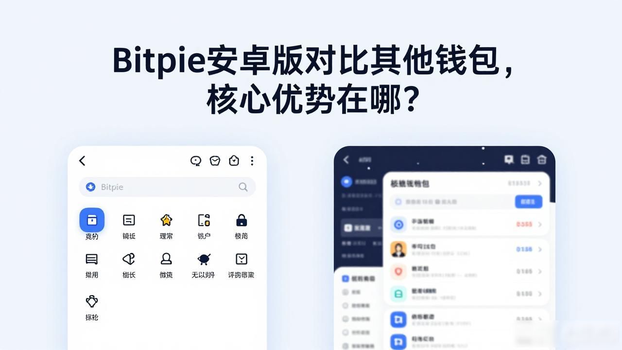 Bitpie安卓APP_比较Bitpie安卓APP与其他数字钱包的优势_数字钱包安全性