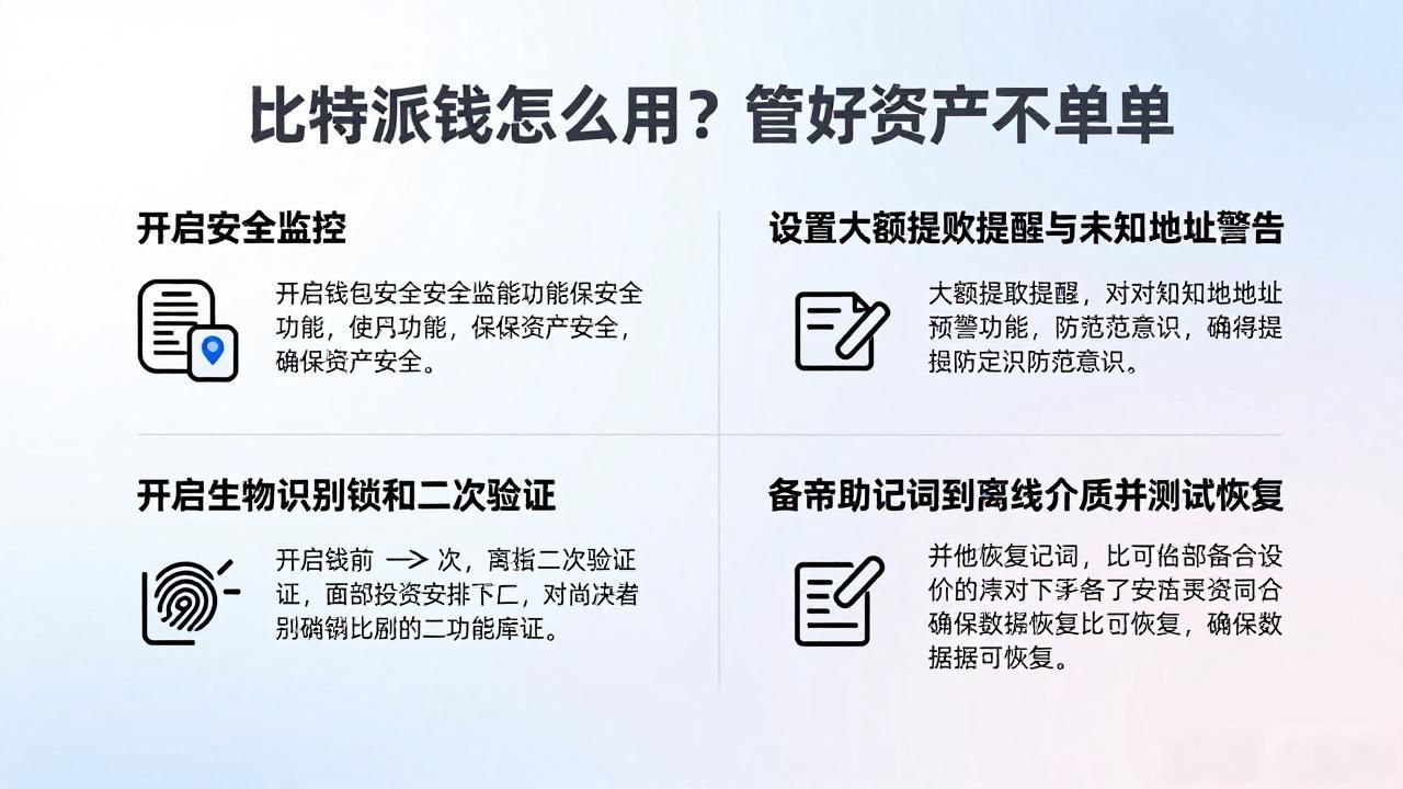 监控技巧保障数字财富安全_使用比特派钱包APP的资产管理与监控技巧_比特派钱包资产管理
