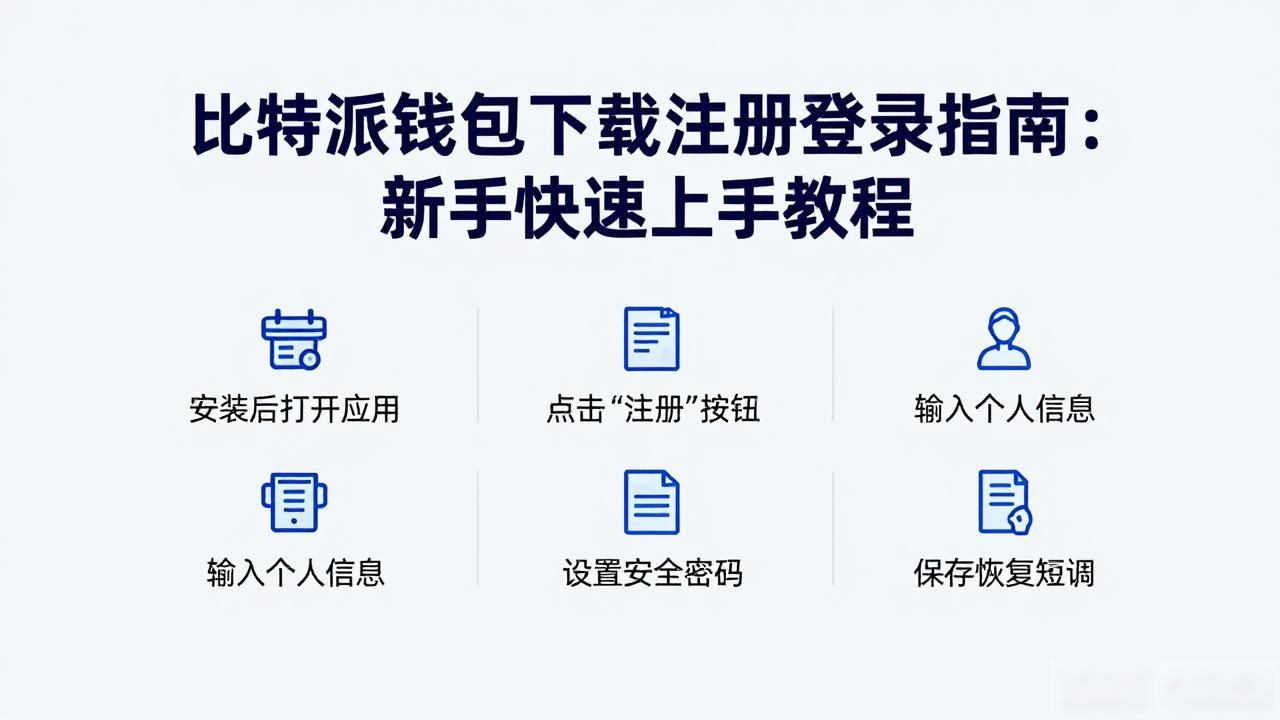 比特派钱包下载注册登录_安全高效管理加密货币_比特派官方下载的用户注册与登录流程