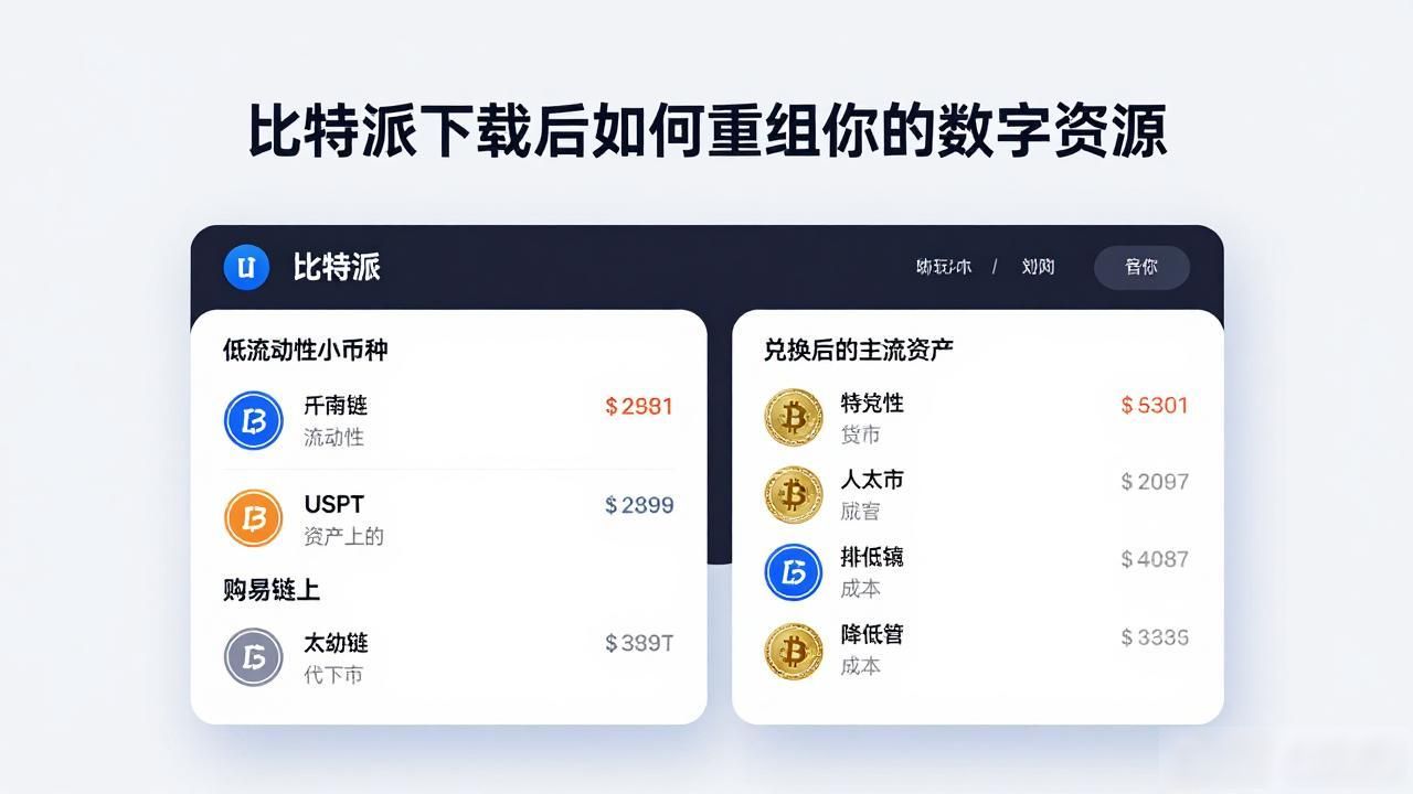 比特派Bitpie正式版资源重组功能_如何通过比特派Bitpie正式版下载进行资源重组_比特派多链钱包资源整合
