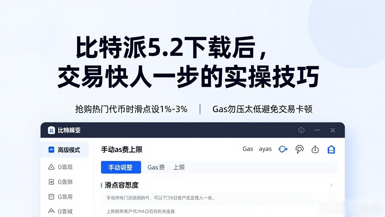 比特派钱包5.2使用教程_如何在比特派钱包5.2下载中实现高效交易?_比特派钱包5.2交易技巧