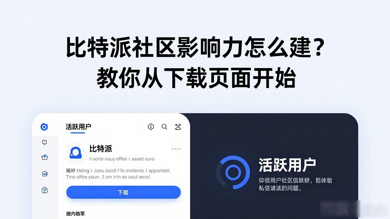比特派下载页面社区影响力建设_如何在比特派下载网址中建立社区影响力?_如何建立比特派用户信任