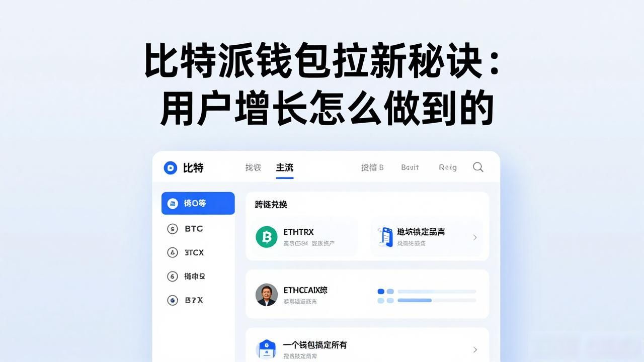 比特派钱包的用户增长策略剖析_比特派钱包用户量增长策略_比特派钱包降低使用门槛方法